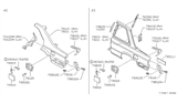 Diagram for 1990 Nissan Sentra Fuel Door - 78830-57A10