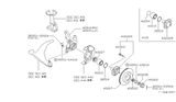 Diagram for Nissan Pulsar NX Wheel Seal - 39252-52A10