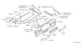 Diagram for 2017 Nissan Versa Note Body Mount Hole Plug - 76850-01B05