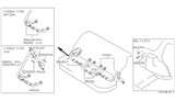 Diagram for 1989 Nissan Sentra Seat Belt - 88822-65A13