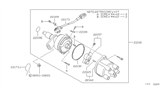 Diagram for 1989 Nissan Sentra Distributor Cap - 22162-78A10