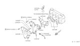 Diagram for 1987 Nissan Sentra Oxygen Sensor - 22690-61A10