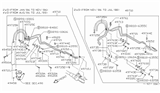 Diagram for 1988 Nissan Sentra Power Steering Hose - 49725-73A00