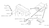 Diagram for 1990 Nissan Sentra Engine Control Module - 23710-84A62