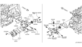 Diagram for 2011 Nissan Cube Thermostat Housing - 11061-1FD0A