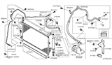 Diagram for 2014 Nissan Cube A/C Hose - 92490-1FS0C