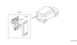 Diagram for 2013 Nissan Cube Dome Light - 26490-VE100