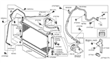 Diagram for Nissan Cube A/C Hose - 92490-1FD0A