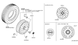 Diagram for 2010 Nissan Cube Spare Wheel - D0300-1FC2B