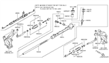 Diagram for Nissan Cube Rack And Pinion - 48001-1FC0B