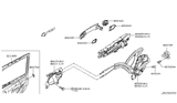 Diagram for Nissan Cube Door Lock Actuator - 82500-1FA1D