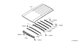 Diagram for 2013 Nissan Cube Hood Hinge - 73230-1FA0A