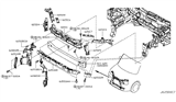 Diagram for 2014 Nissan Cube Radiator Support - 62530-1FC0H