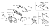 Diagram for 2009 Nissan Cube Door Lock Actuator - 80500-1FC0A