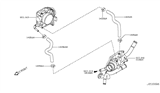 Diagram for 2012 Nissan Cube Cooling Hose - 14056-1FD0D