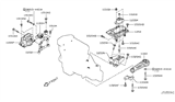 Diagram for 2012 Nissan Versa Motor And Transmission Mount - 11254-1KA0A