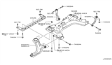 Diagram for 2012 Nissan Cube Control Arm - 54501-1FU0A