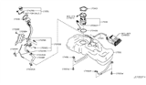 Diagram for Nissan Cube Fuel Pump - 17040-1FC0B