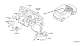 Diagram for 2011 Nissan Cube Dash Panels - 67900-1FC0A