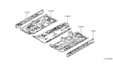 Diagram for 2014 Nissan Cube Floor Pan - G4321-1FCMA