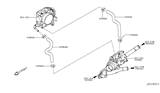 Diagram for 2013 Nissan Cube Cooling Hose - 14056-1FD0E