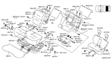 Diagram for 2017 Nissan Rogue Cup Holder - 88775-1FA0B