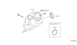 Diagram for 2009 Nissan Cube Steering Column Cover - 48474-1FA0A