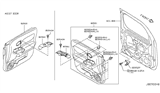 Diagram for Nissan Cube Armrest - 80961-1FC0A