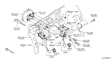Diagram for Nissan Brake Pedal - 46501-1JY1A