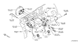 Diagram for 2009 Nissan Cube Brake Pedal - 46501-ED500