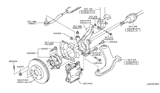 Diagram for 2012 Nissan Cube Steering Knuckle - 40015-ED000