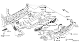 Diagram for 2009 Nissan Cube Bumper - HEM22-1FC0H