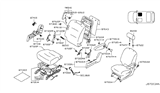 Diagram for 2010 Nissan Cube Air Bag - K85H0-1FA0A