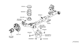 Diagram for Nissan Cube Axle Beam - 55501-1FC0B