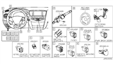 Diagram for 2016 Nissan Rogue Headlight Switch - 25560-4CB5C