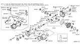 Diagram for 2020 Nissan Rogue Sport Differential - 38310-4BF0A