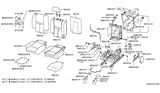 Diagram for 2017 Nissan Rogue Seat Cover - 88320-6FK1B