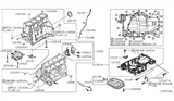 Diagram for Nissan Pathfinder Oil Pan - 11110-3TA3A