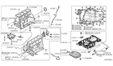 Diagram for Nissan 370Z Crankshaft Seal - 12279-3TS0A