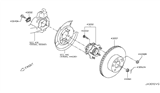 Diagram for Nissan Rogue Brake Disc - 43206-4BA0A