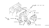 Diagram for 2016 Nissan Rogue Exhaust Heat Shield - 16590-3TA0C