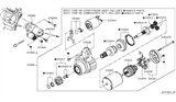 Diagram for 2018 Nissan Rogue Starter Solenoid - 23343-3TA0A