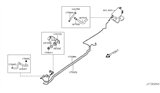 Diagram for Nissan Rogue PCV Hose - 17335-7FW0A