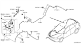 Diagram for 2018 Nissan Rogue Windshield Washer Nozzle - 28972-4BA0A