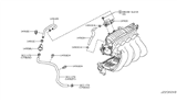 Diagram for Nissan Rogue PCV Hose - 14912-4BA3B