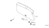 Diagram for Nissan Rogue Door Handle - 90940-1VA8B