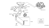 Diagram for Nissan Leaf A/C Condenser - 92100-3NF0B