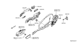 Diagram for 2013 Nissan Leaf Door Lock Actuator - 82501-3NF0A