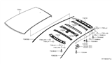 Diagram for 2015 Nissan Leaf Hood Hinge - G3230-3NFMA