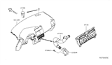 Diagram for Nissan Rogue Sport Ambient Temperature Sensor - 27720-3RA0A